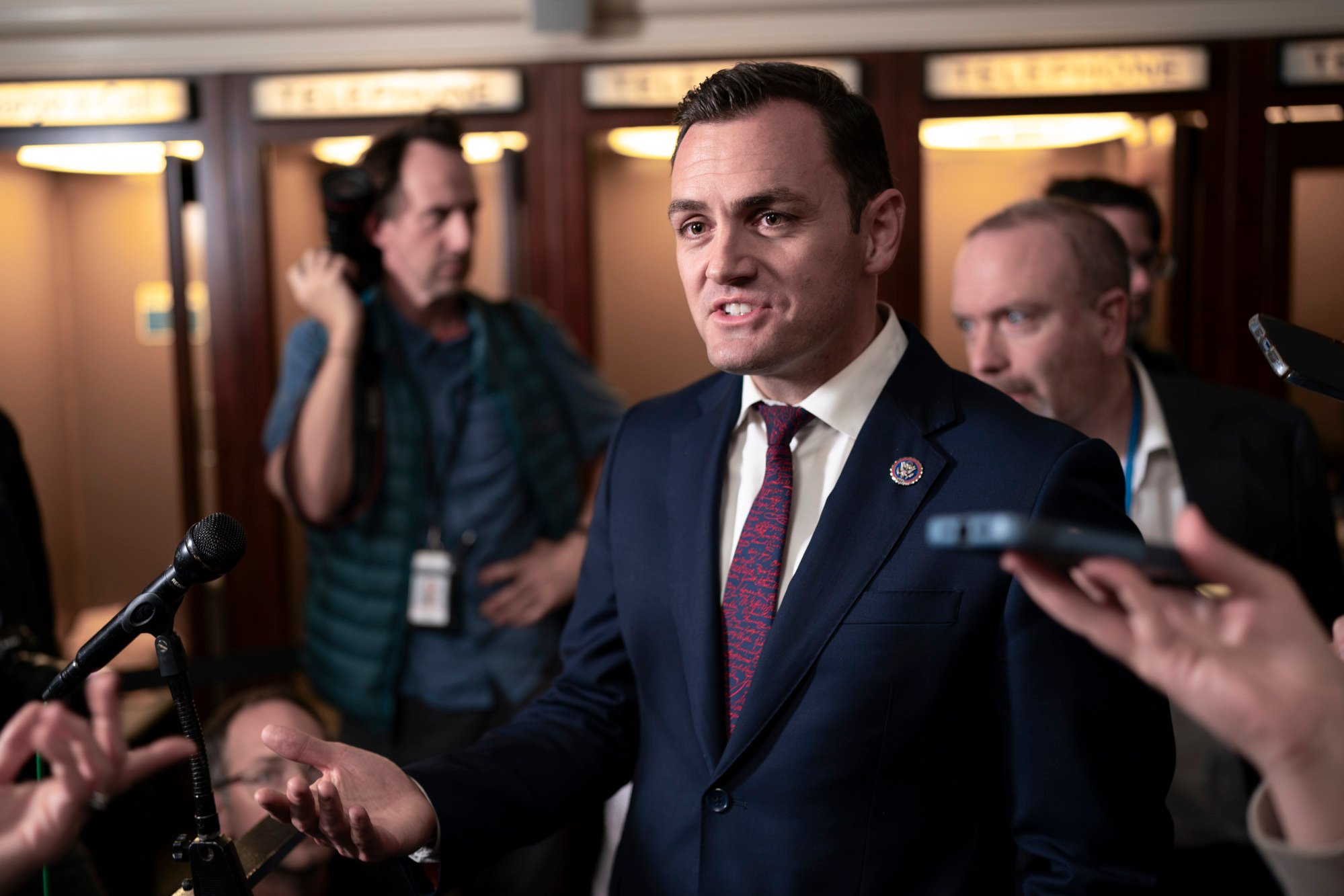 US Representative Mike Gallagher, a Republican from Wisconsin, leads the House Select Committee on the Chinese Communist Party. Photo: AP