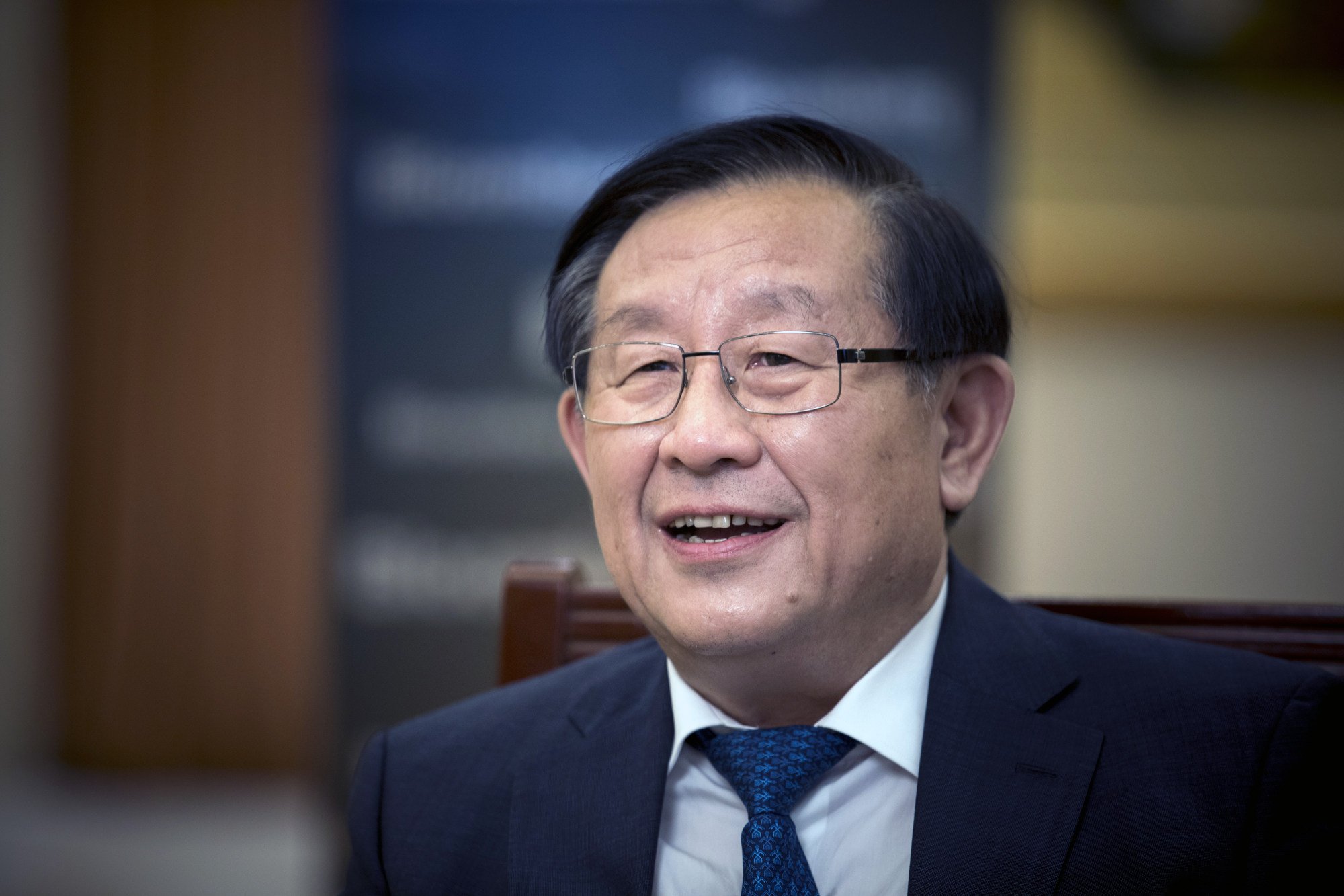 Wan Gang, the father of China’s electric vehicles, studied in Germany. Photo: Bloomberg