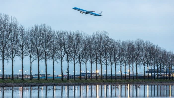 An Air France-KLM aircraft