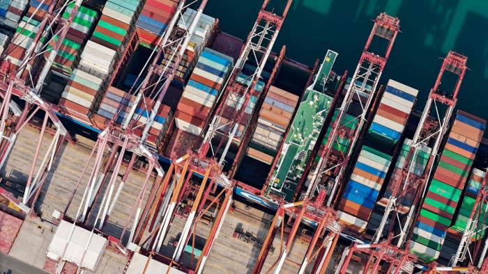 Qingdao port in China’s Shandong province