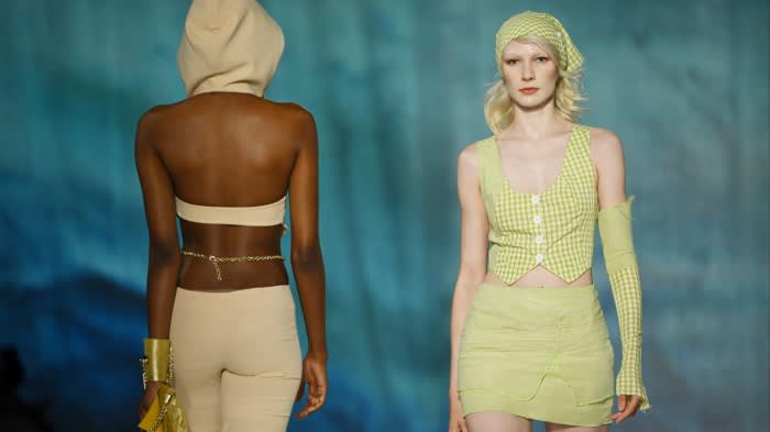 Models present creations during Shein ‘Endless Summer’ fashion show in Paris last June