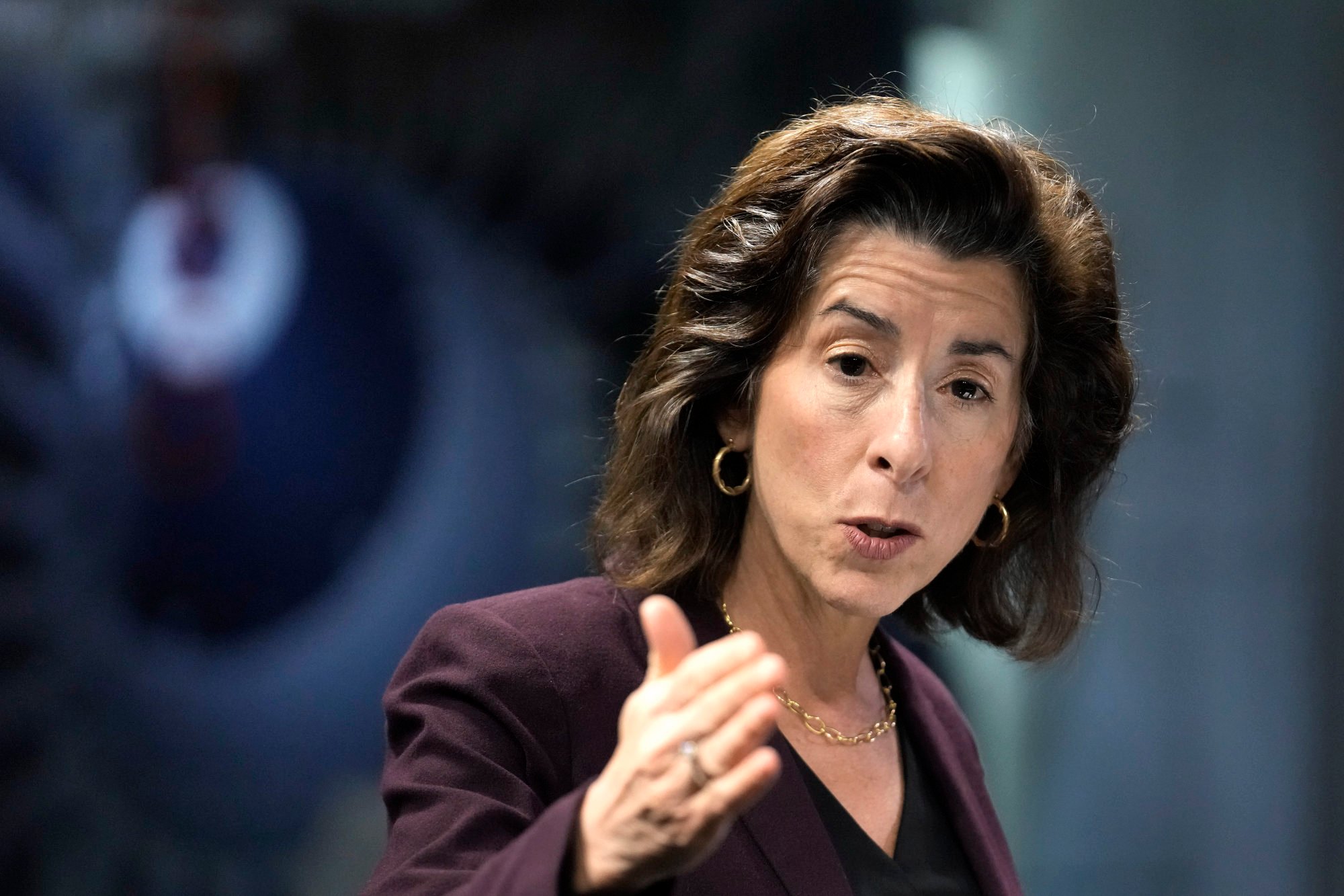 US Commerce Secretary Gina Raimondo has advocated boosting stateside production of legacy chips. Photo: AP