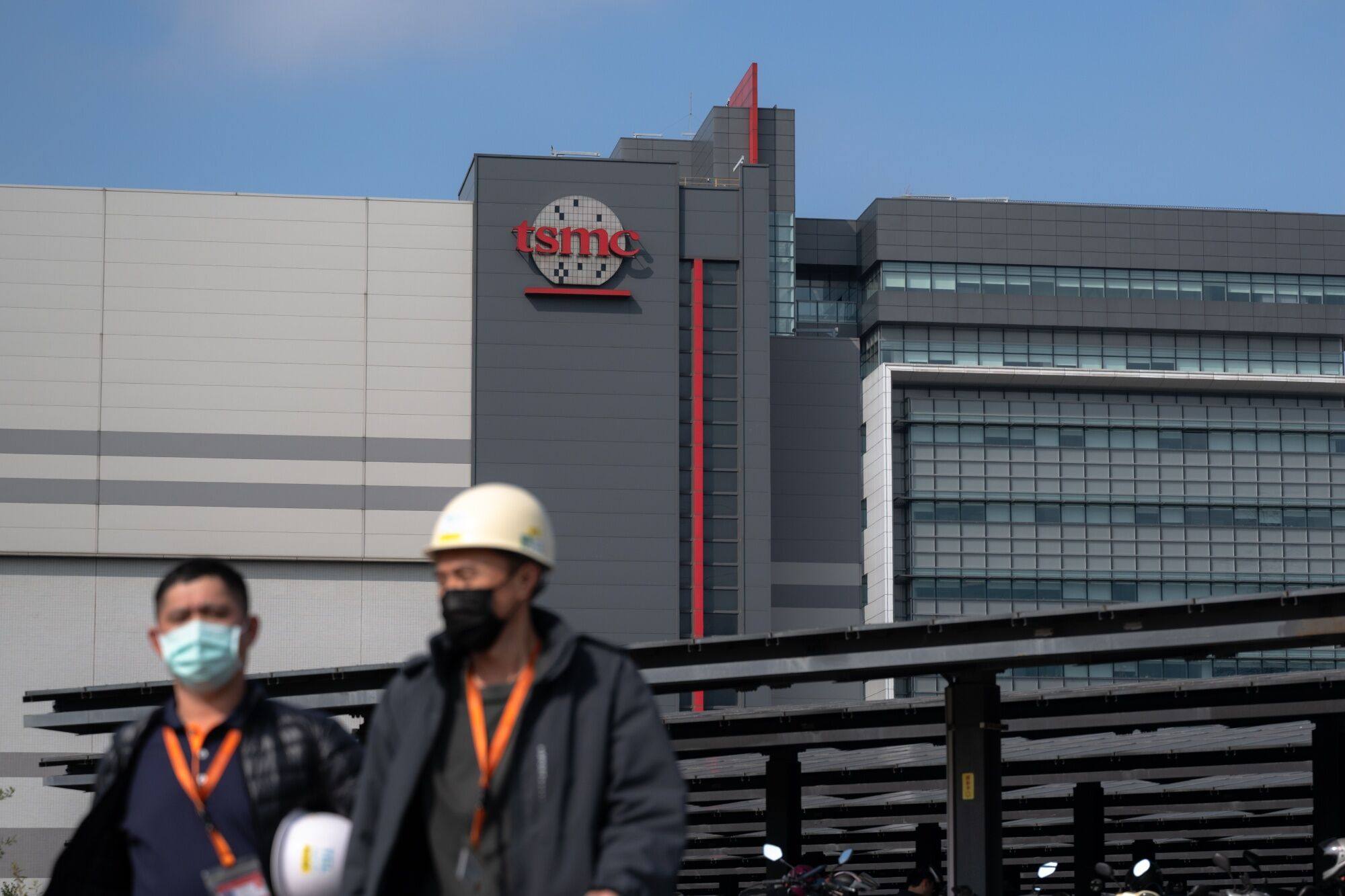 A TSMC building at the Hsinchu Science Park in Taiwan. Photo: Bloomberg
