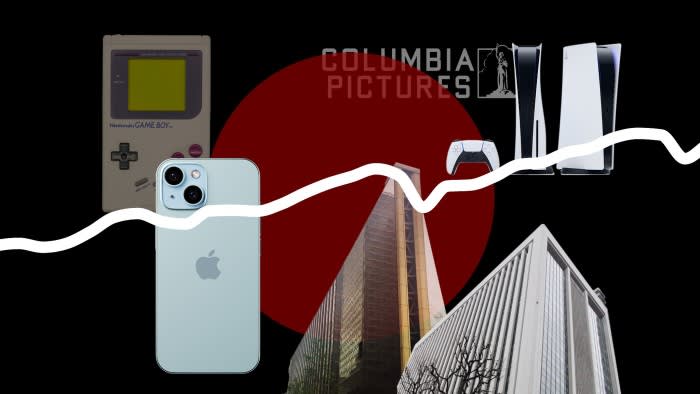 REF only: Gameboy, iPhone 15, Columbia pictures logo, PS5, Industrial Bank of Japan, Bank of Tokyo-Mitsubishi UFJ