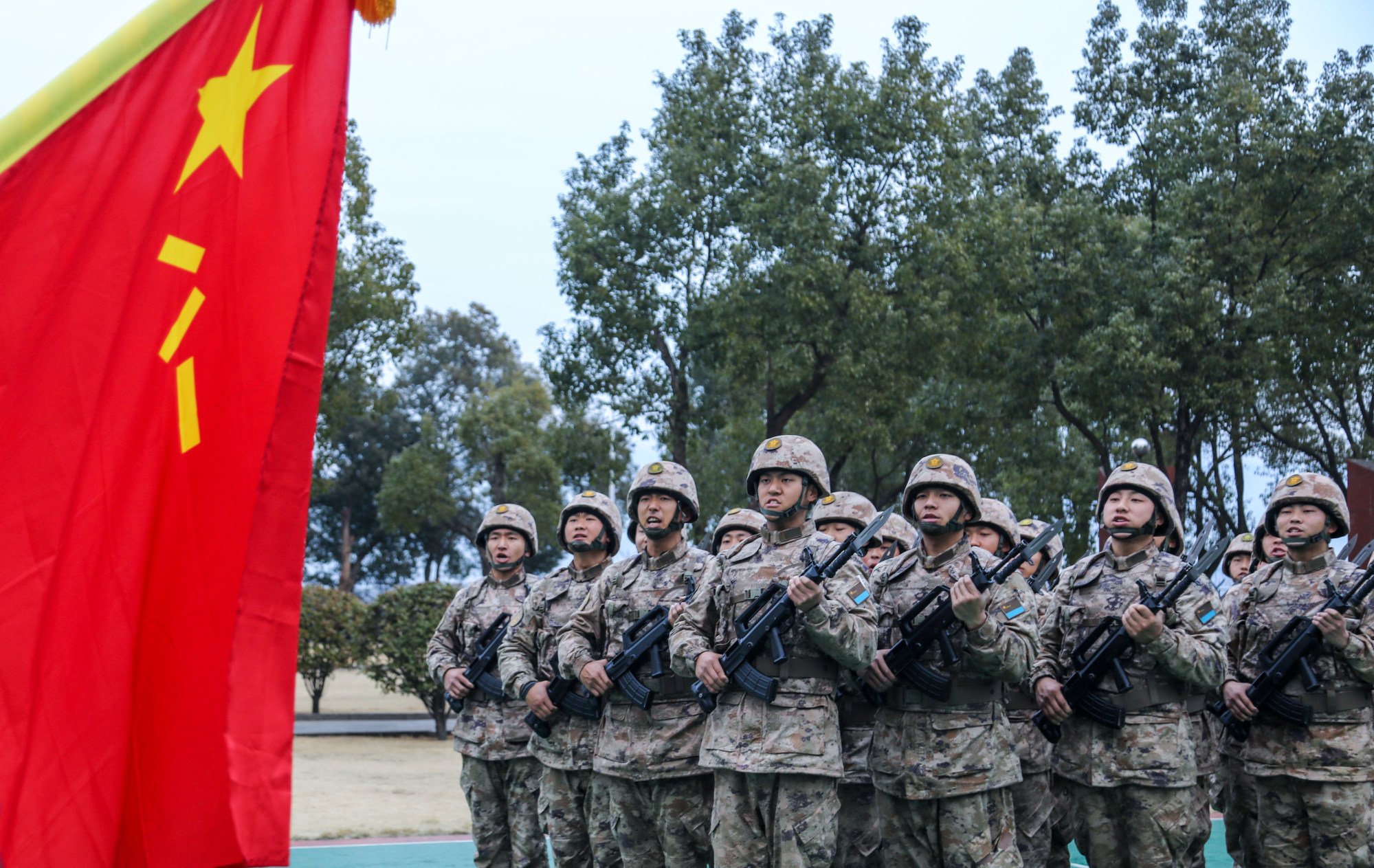 China’s military has been told to prepare for “stormy seas” ahead. Photo: PLA Eastern Theatre / Weibo