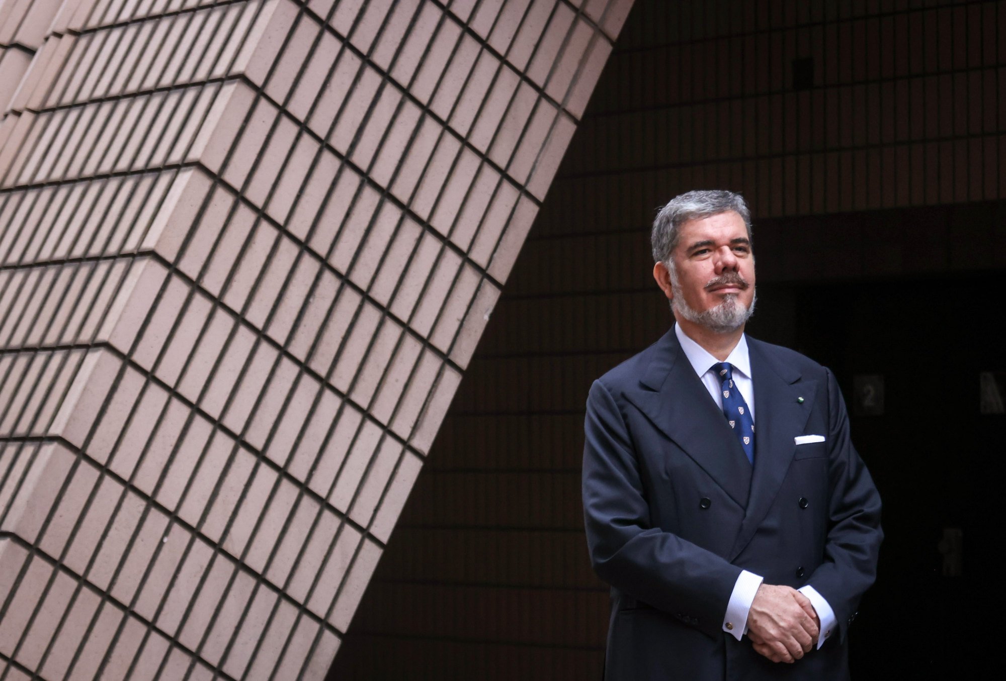 Massimo Ambrosetti, Italy’s ambassador to China, during his visit to Hong Kong. He says the Greater Bay Area is “one of the most dynamic economic areas in the world”. Photo: Jonathan Wong