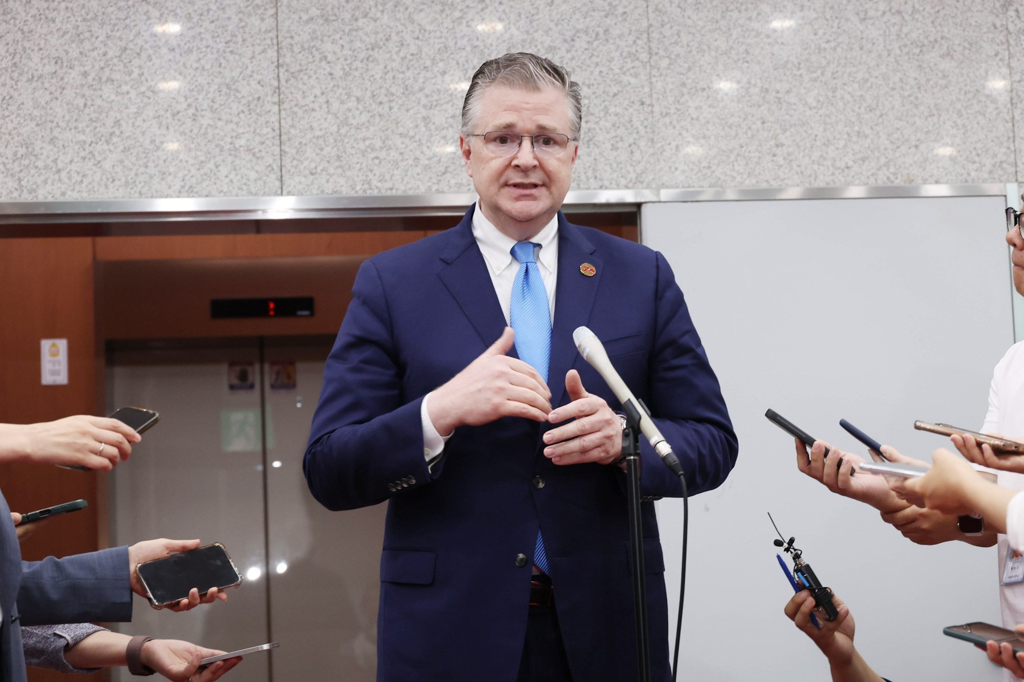 Daniel Kritenbrink, the US assistant secretary of state for East Asian and Pacific affairs. Photo: EPA-EFE