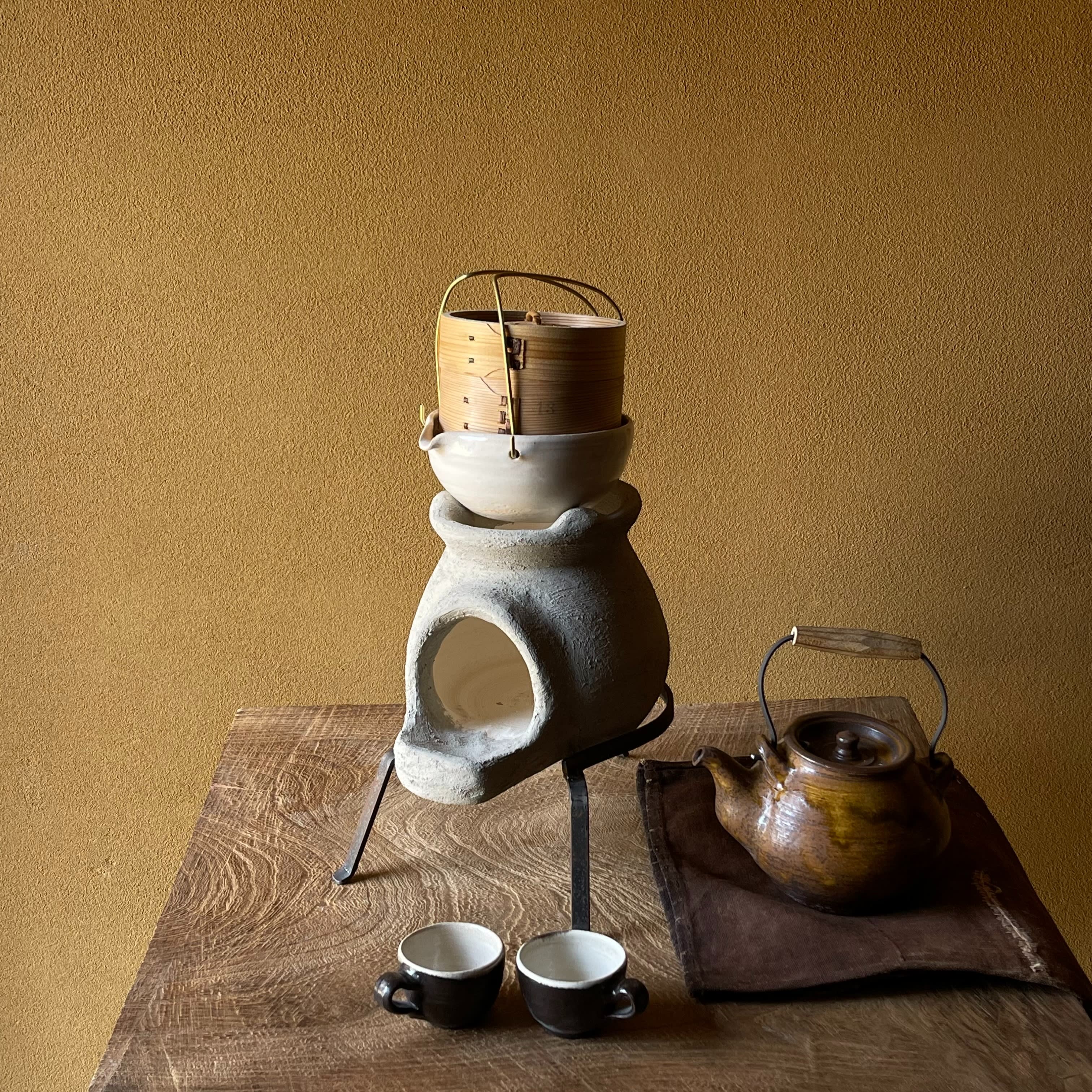 Handmade tea-making apparatus