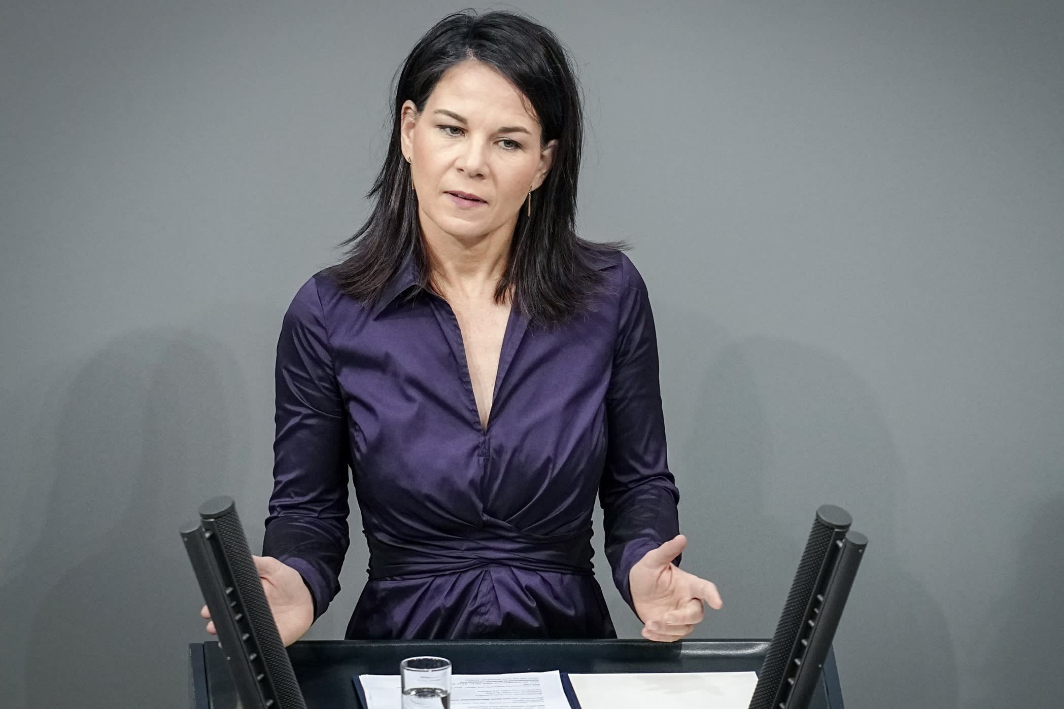 German foreign minister Annalena Baerbock