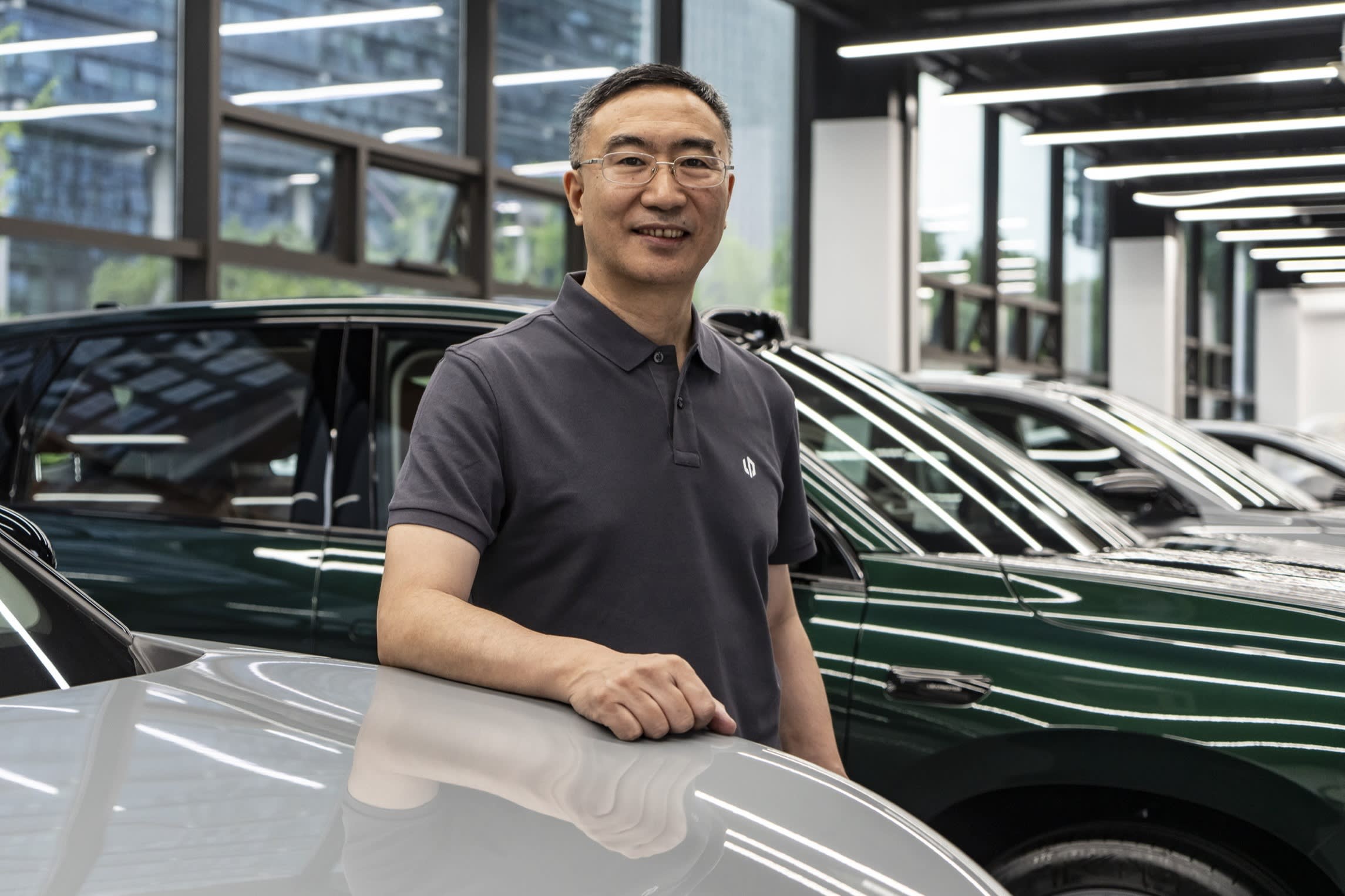 Zhu Jiangming, co-founder and chief executive officer of Leapmotor at the company’s headquarters in Hangzhou, China