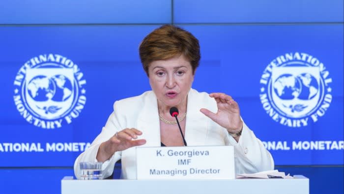 Kristalina Georgieva speaking