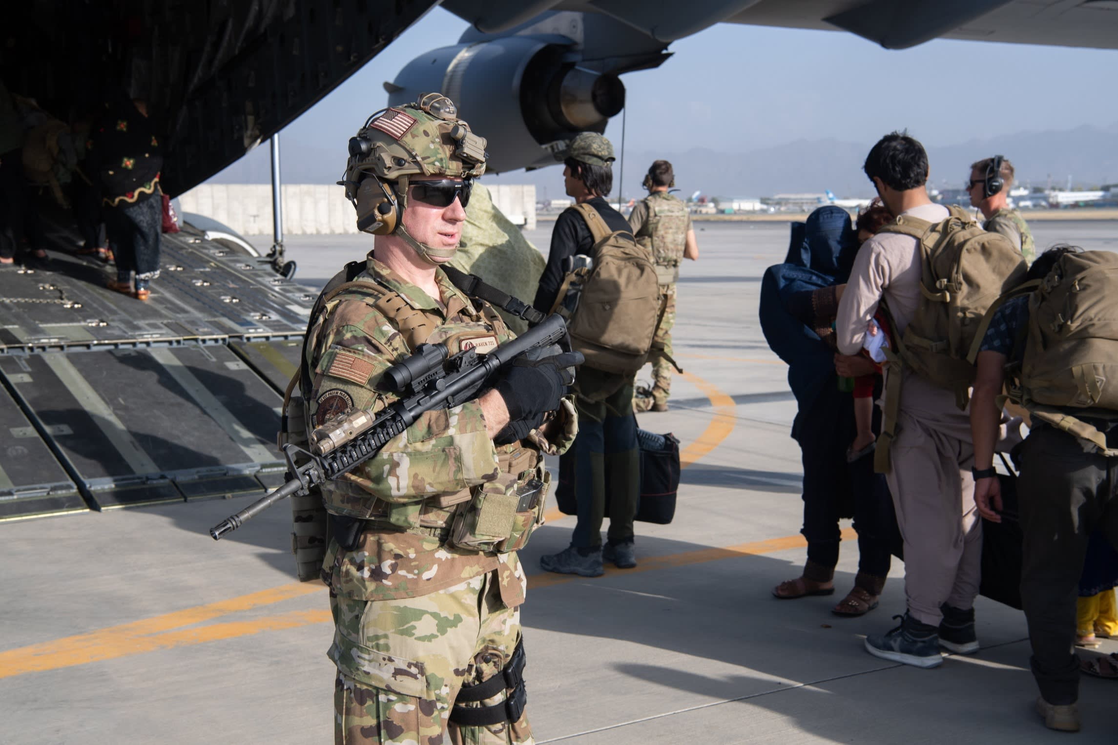 US airlift from Kabul
