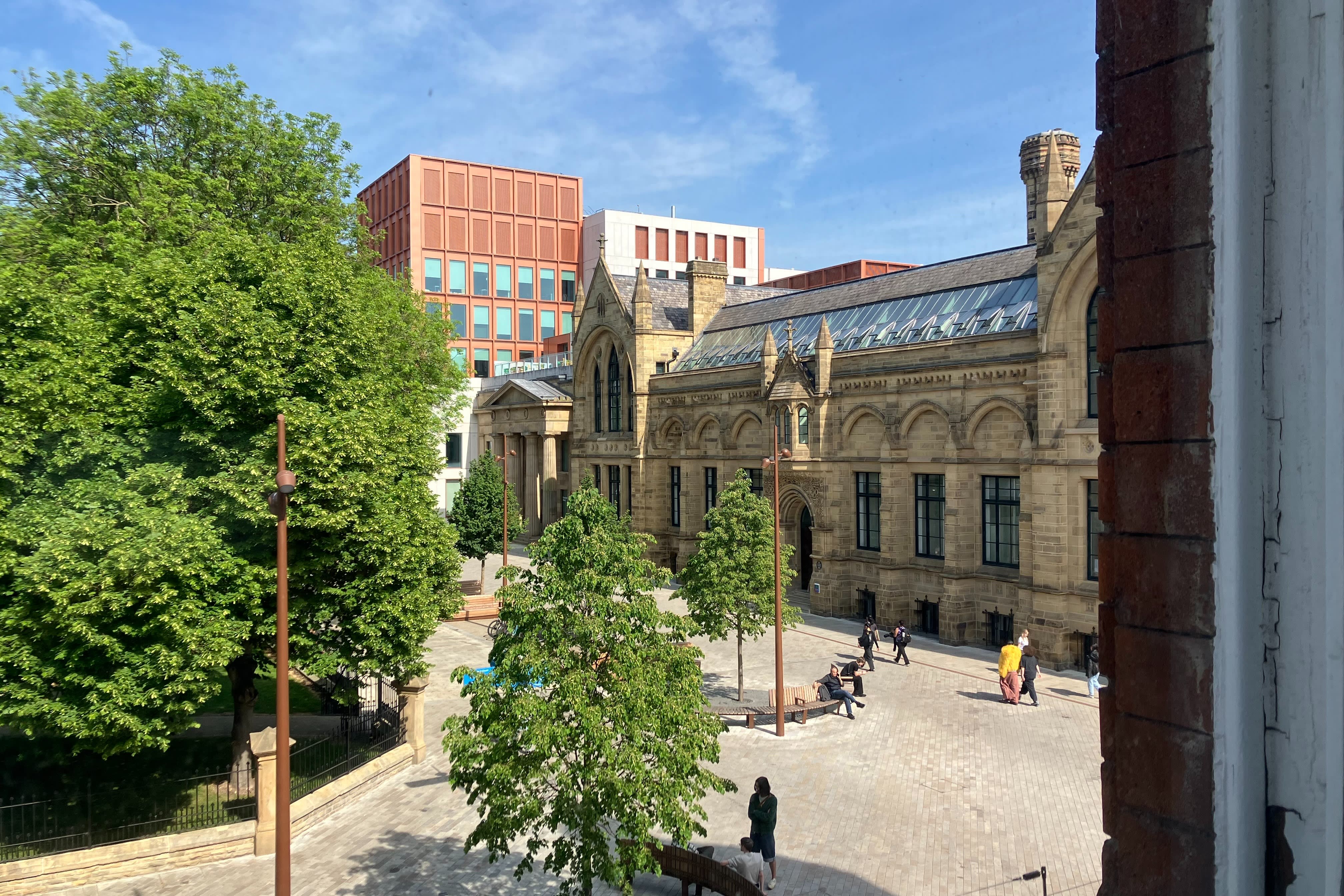 A view of Manchester Metropolitan University’s campus