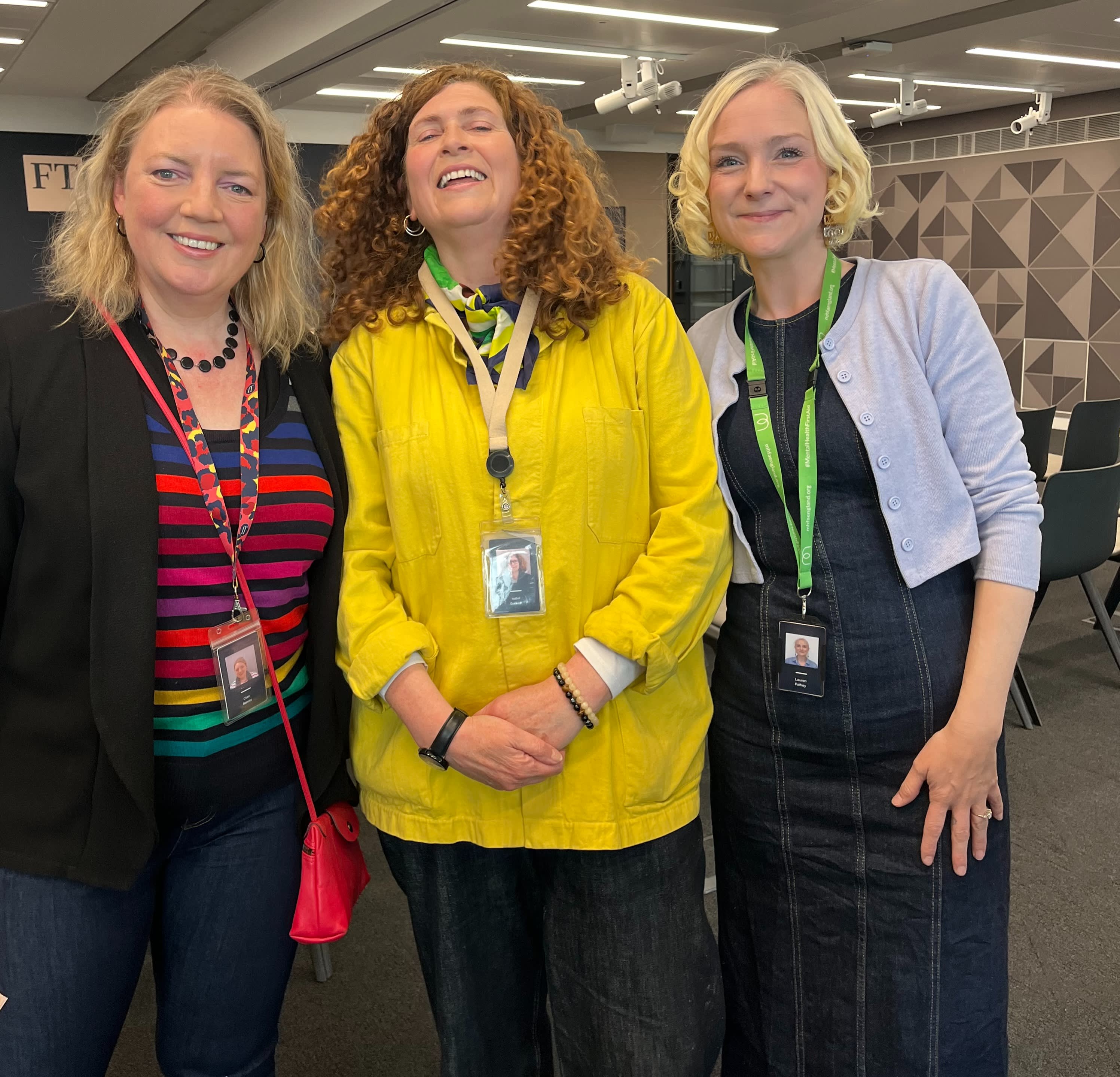 Claer Barrett, Isabel Berwick and Lauren Palfrey
