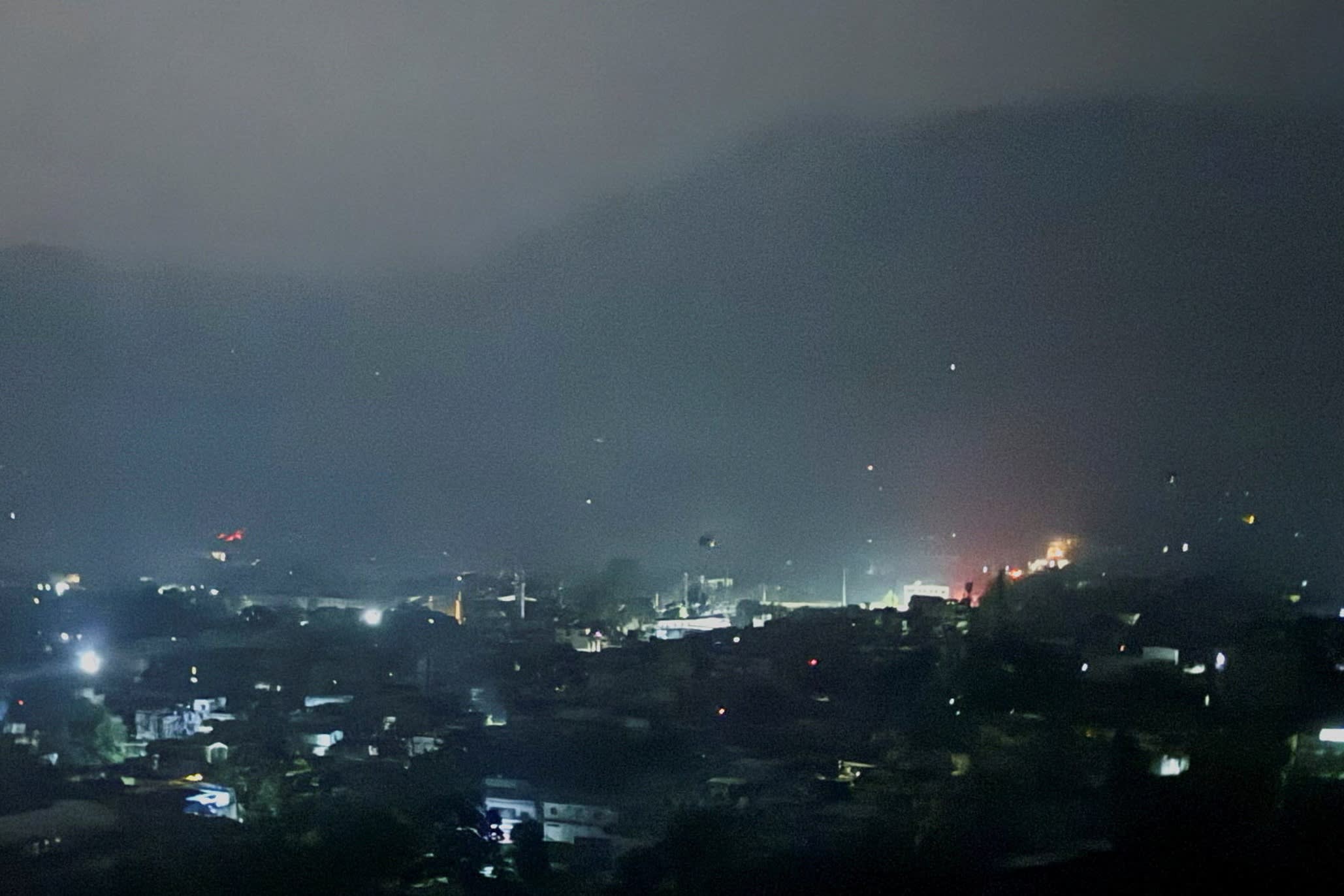 A city view of Muzaffarabad in Pakistan