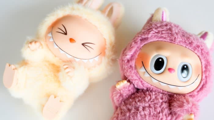 Two Labubu dolls