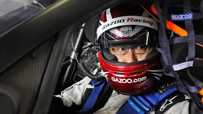 Toyota Motor board chair Akio Toyoda