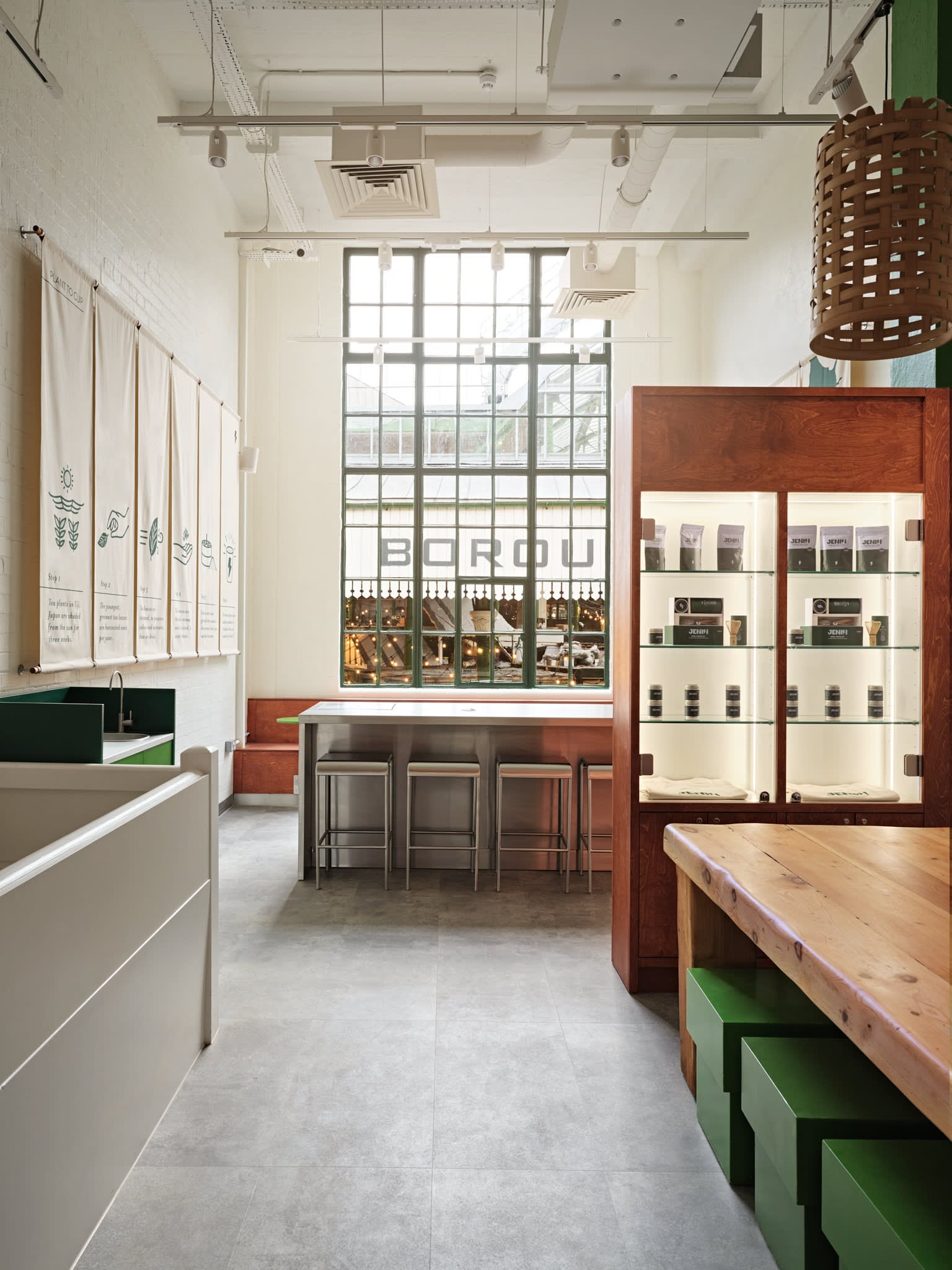 The Whisk By Jenki matcha bar in Borough Market, London
