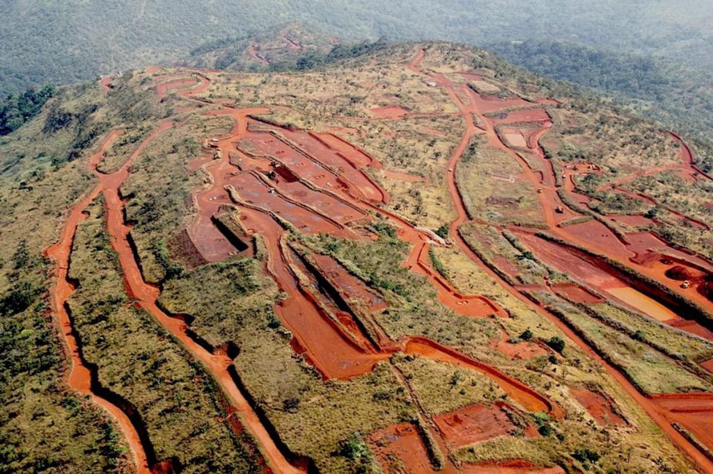 In the remote southeast of Guinea, Simandou is said to have the world’s largest undeveloped iron ore deposit. Photo: Rio Tinto