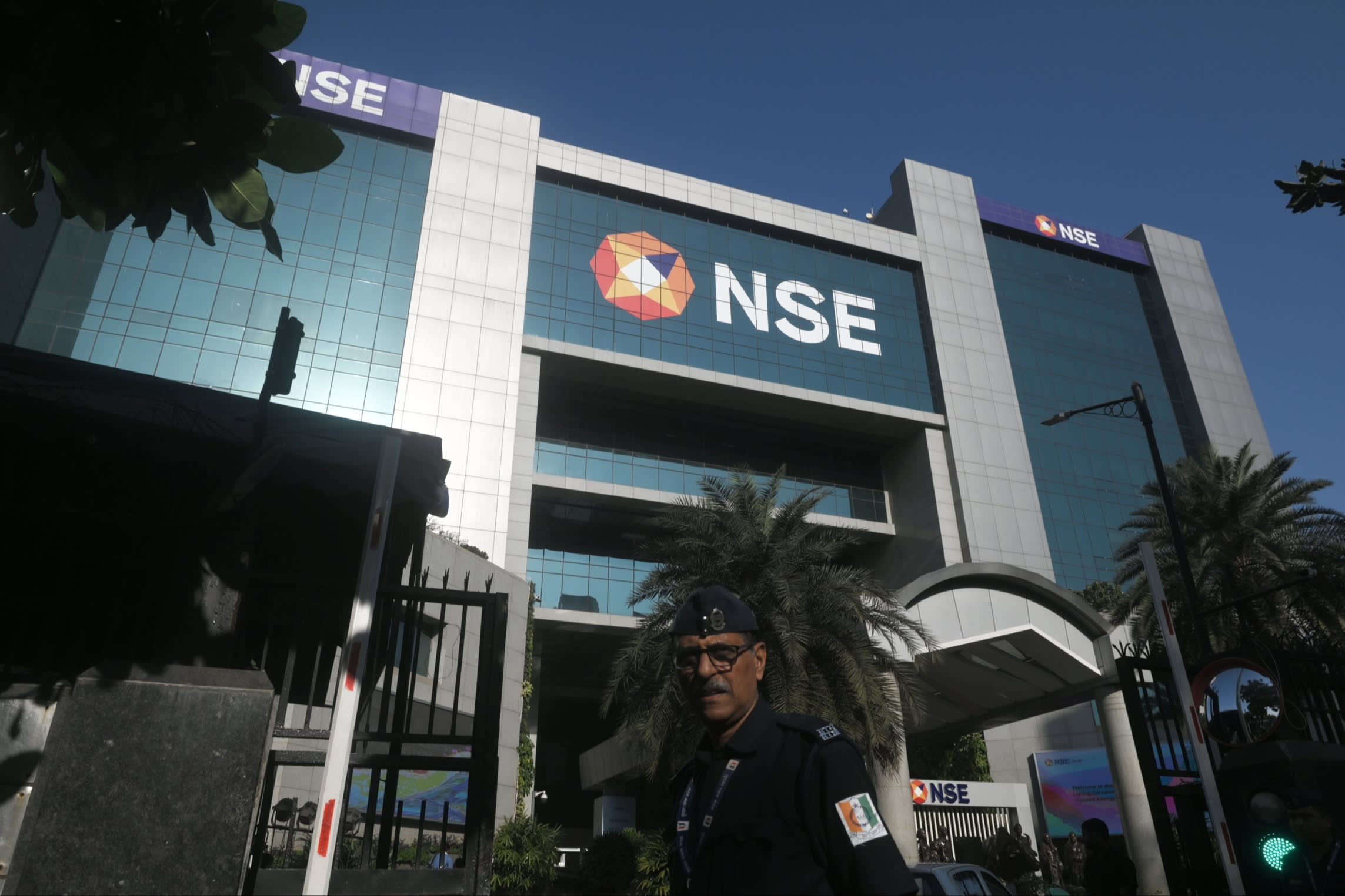 NSE building in Mumbai