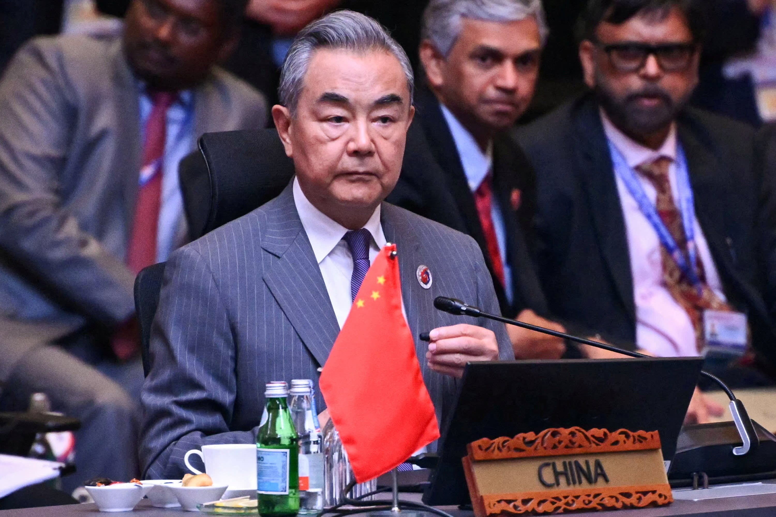 China’s Foreign Minister Wang Yi, who is in India now, attending the 15th East Asia Summit Foreign Ministers meeting during the 58th Association of Southeast Asian Nations (ASEAN) Foreign Ministers 