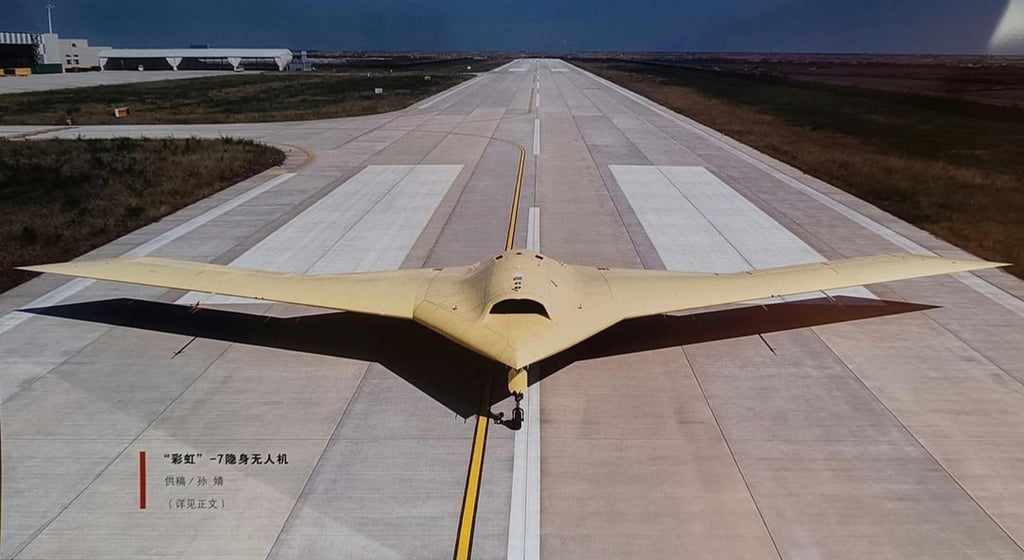 The Rainbow CH-7 stealth reconnaissance drone was unveiled in 2018. Photo: Handout