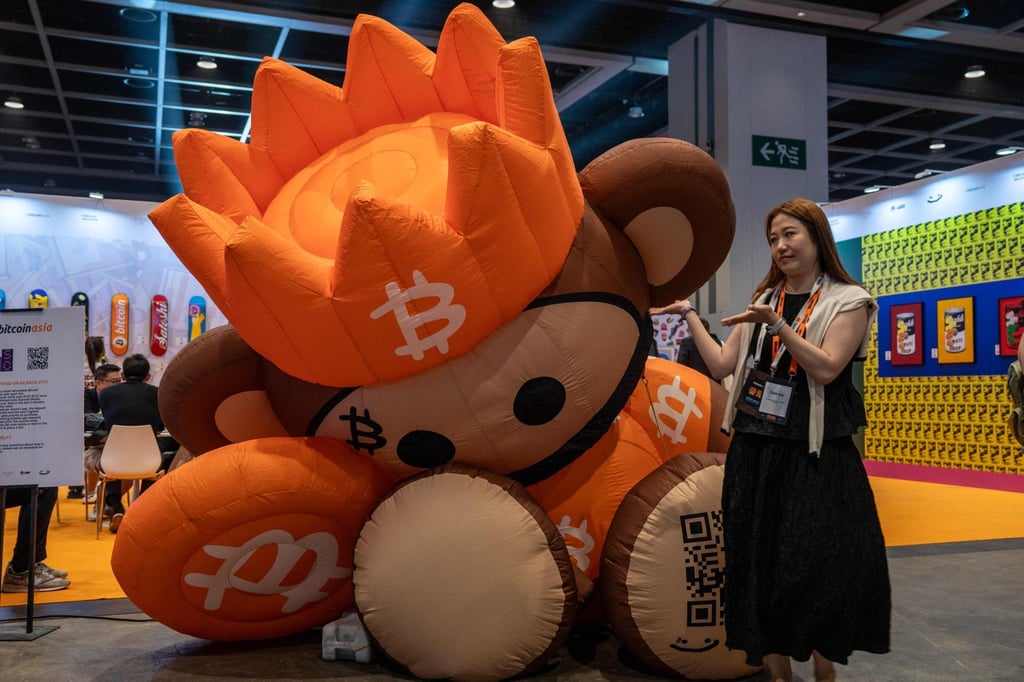 The Bitcoin Asia 2025 conference takes place from Thursday to Friday in Hong Kong. Photo: AFP The Bitcoin Asia 2025 conference takes place from Thursday to Friday in Hong Kong. Photo: AFP