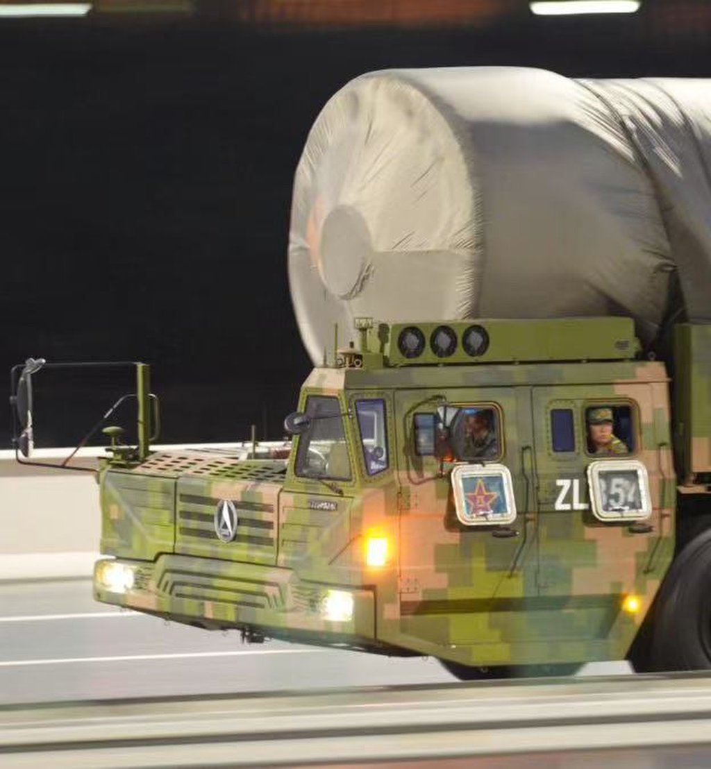 This could be a new or upgraded road-mobile intercontinental ballistic missile system. Photo: Handout This could be a new or upgraded road-mobile intercontinental ballistic missile system. Photo: Handout