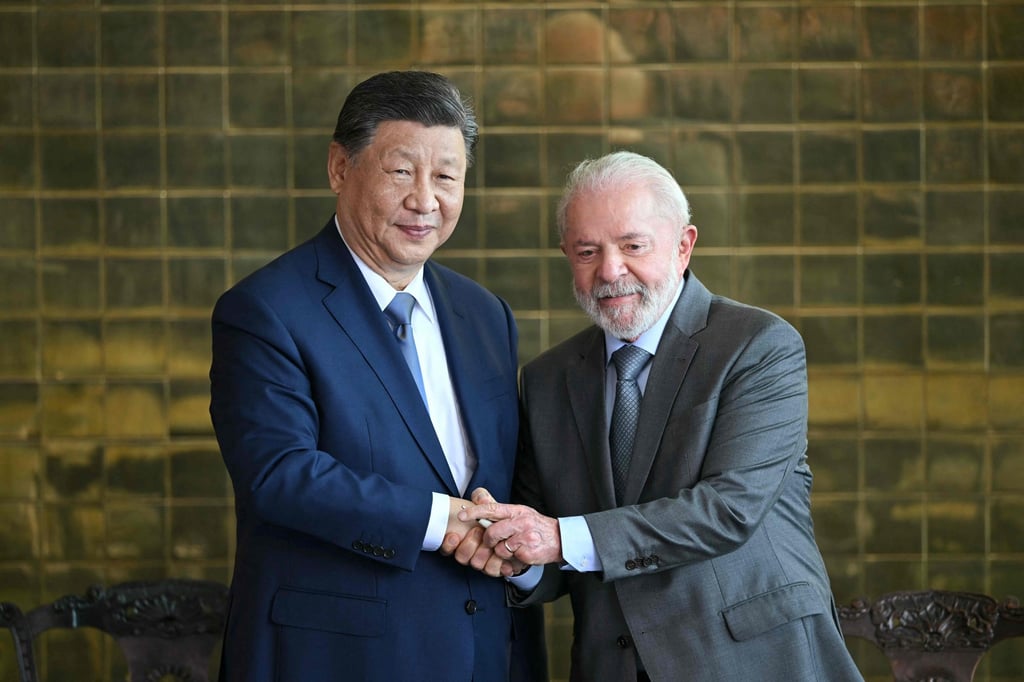 Chinese President Xi Jinping and his Brazilian counterpart Luiz Inácio Lula da Silva spoke by phone this week as the two nations step up coordination. Photo: AFP