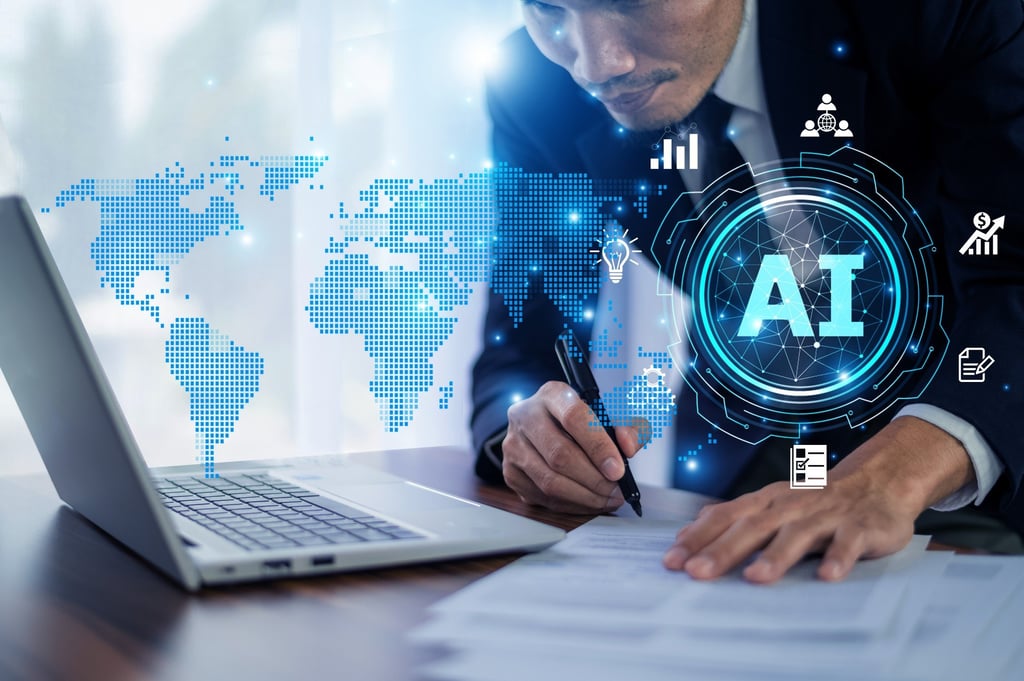 The global AI market is expected to quadruple from US$300 billion in 2025 to nearly US$1.2 trillion by 2030, according to BofA Securities. Photo: Shutterstock The global AI market is expected to quadruple from US$300 billion in 2025 to nearly US$1.2 trillion by 2030, according to BofA Securities. Photo: Shutterstock