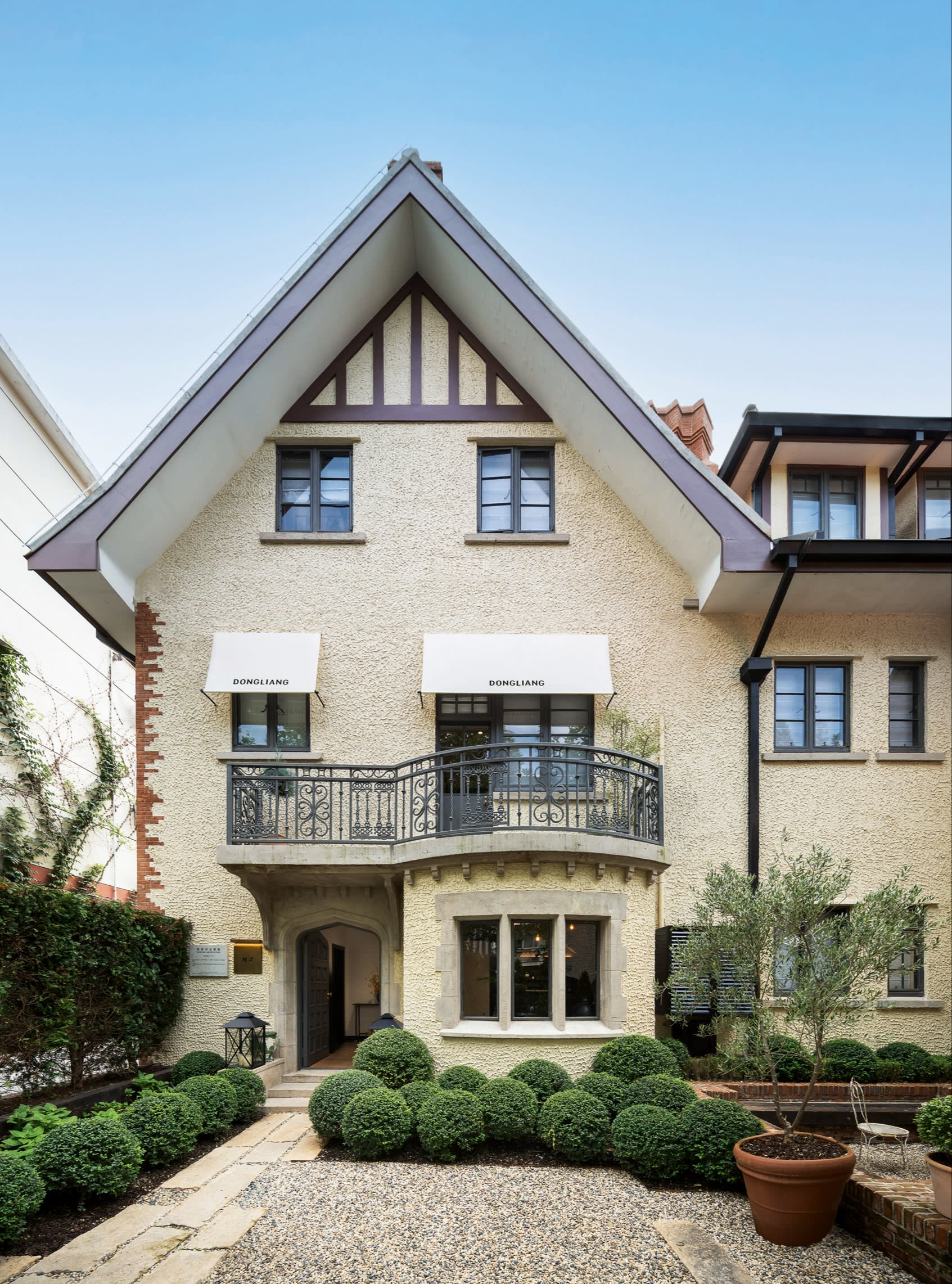 Maison Dongliang is housed in a villa in Shanghai’s Changning district