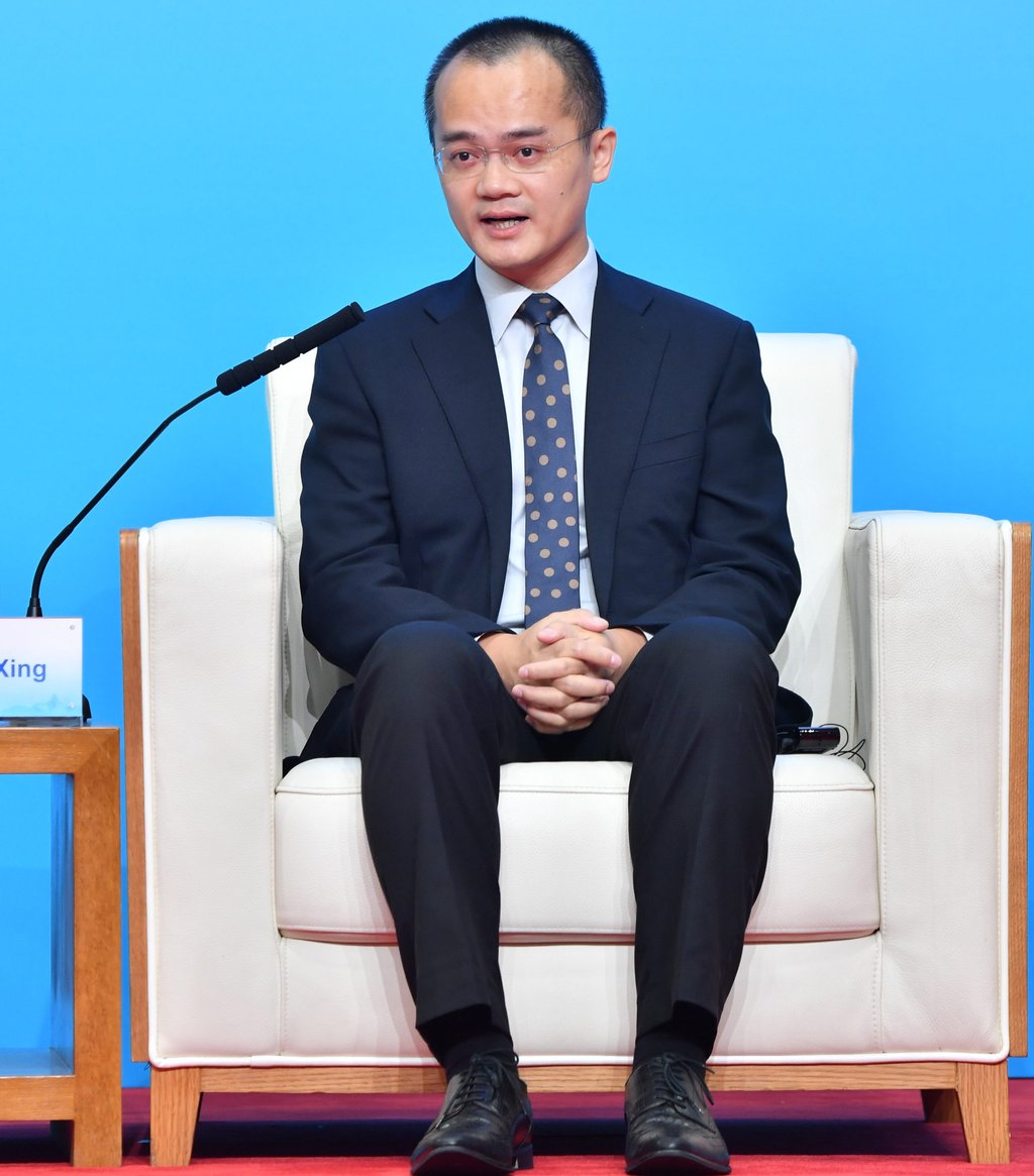Wang Xing, CEO of Chinese on-demand delivery giant Meituan. Photo: Xinhua