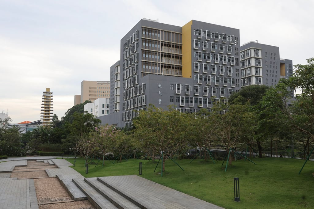 A view of the Chinese University of Hong Kong, Shenzhen campus in Guangdong province. Photo: Edmond So