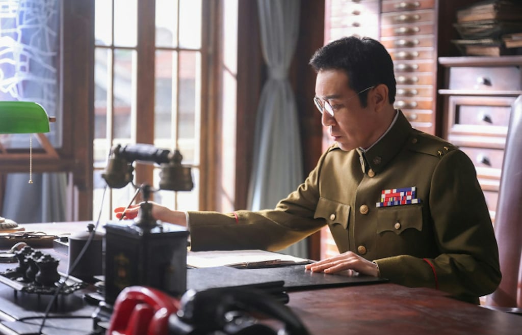 The plot of Silent Honour revolves around Wu Shi, a member of the underground Communist Party and a KMT lieutenant general delegated to Taiwan in 1949. Photo: CCTV The plot of Silent Honour revolves around Wu Shi, a member of the underground Communist Party and a KMT lieutenant general delegated to Taiwan in 1949. Photo: CCTV