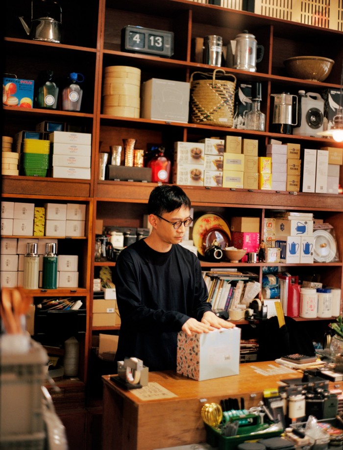 Chau Chi Pang, owner of Hak Dei homewares shop on Shanghai Street