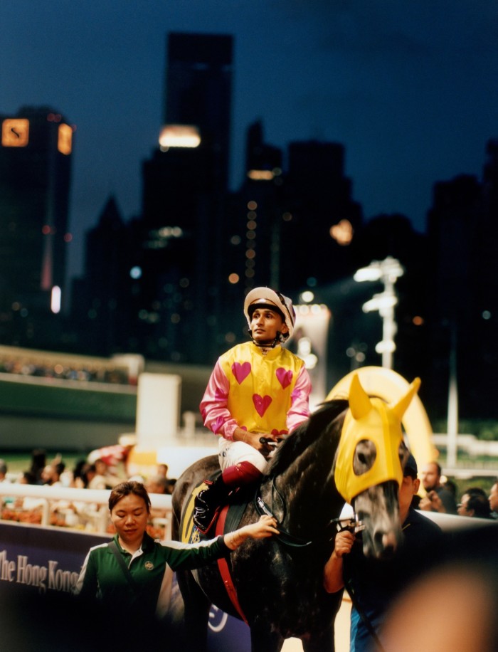 Approaching the course at Happy Valley