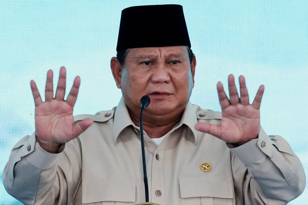 Indonesian President Prabowo Subianto has yet to make a decision on acquiring J-10 jets from China. Photo: Reuters