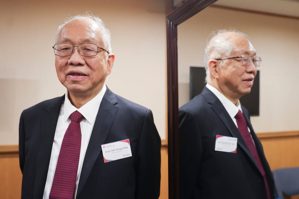Shing-Tung Yau retired from Harvard University in 2022 and thereafter joined Tsinghua University. Photo: Edmond So Shing-Tung Yau retired from Harvard University in 2022 and thereafter joined Tsinghua University. Photo: Edmond So