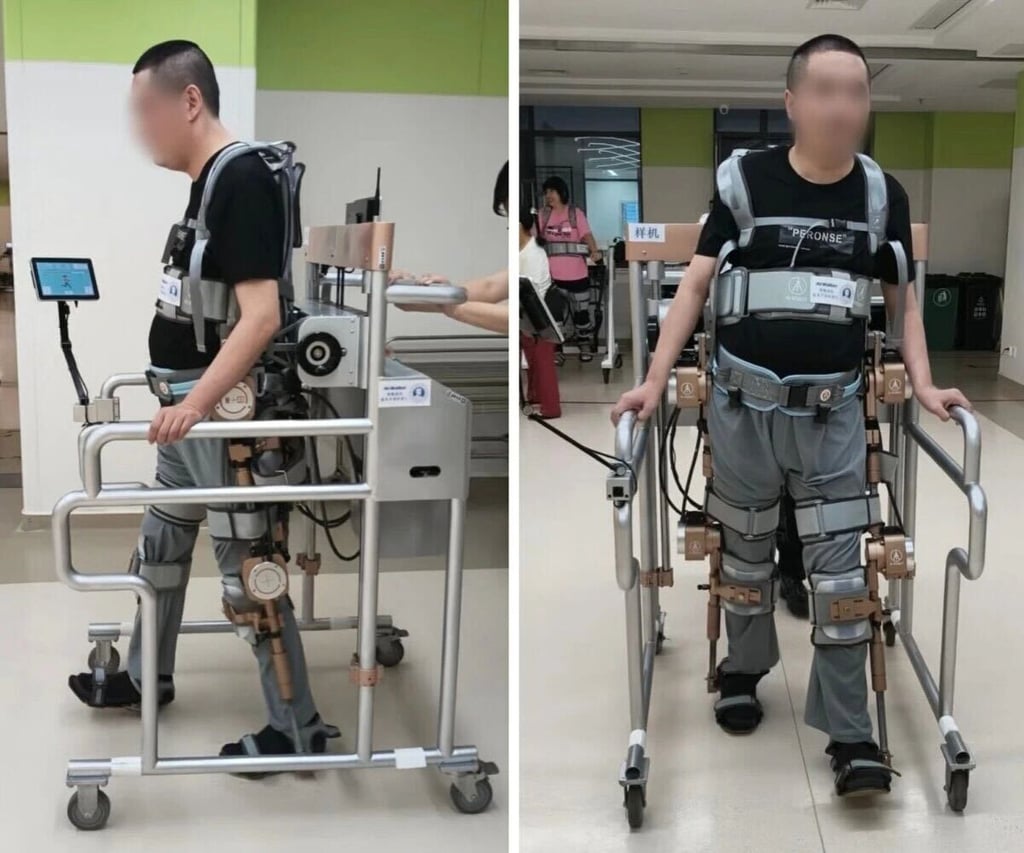 Liu Boqi was working as a traffic officer in Changchun, Jilin province, at the time of his accident in 2024. Photo: Handout