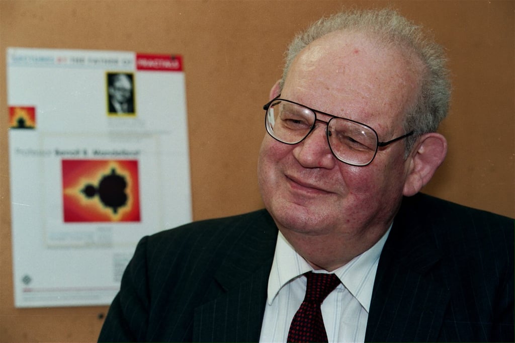 Pioneering mathematician Benoit Mandelbrot in 1996, before a public lecture on fractals at the Hong Kong Polytechnic University. Photo: SCMP Pictures Pioneering mathematician Benoit Mandelbrot in 1996, before a public lecture on fractals at the Hong Kong Polytechnic University. Photo: SCMP Pictures