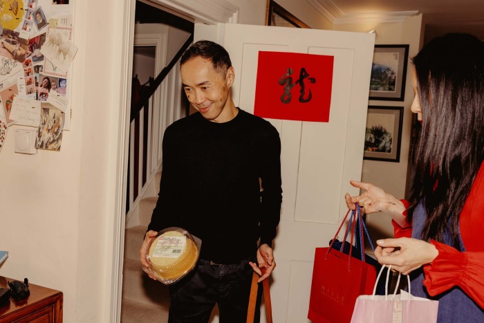 Aw arrives with pandam chiffon cake