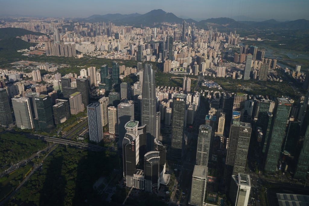 Shenzhen is one of several cities in southern China that make up the Greater Bay Area, which Beijing hopes to transform into a world-class innovation hub. Photo: Eugene Lee