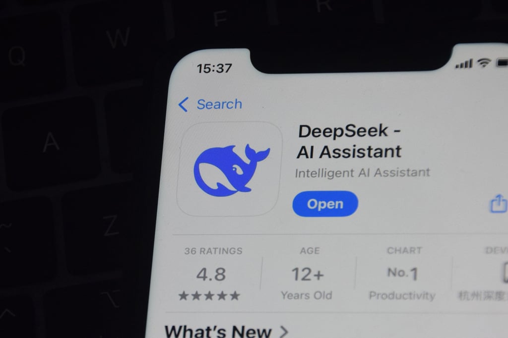 Chinese AI start-up DeepSeek’s R1 model scored the highest in cyber-offence risks in Concordia AI’s assessment. Photo: Zuma Press Wire/TNS