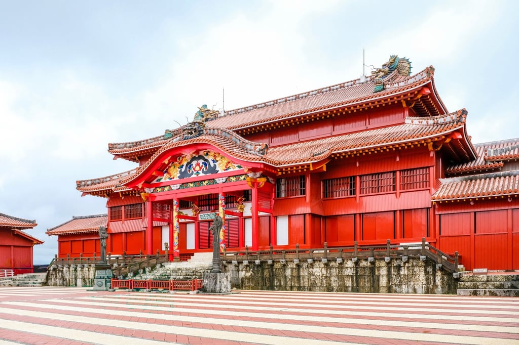 The main hall of Shuri Castle in Naha, Okinawa, which once belonged to the Ryukyu Kingdom. Photo: Shutterstock The main hall of Shuri Castle in Naha, Okinawa, which once belonged to the Ryukyu Kingdom. Photo: Shutterstock