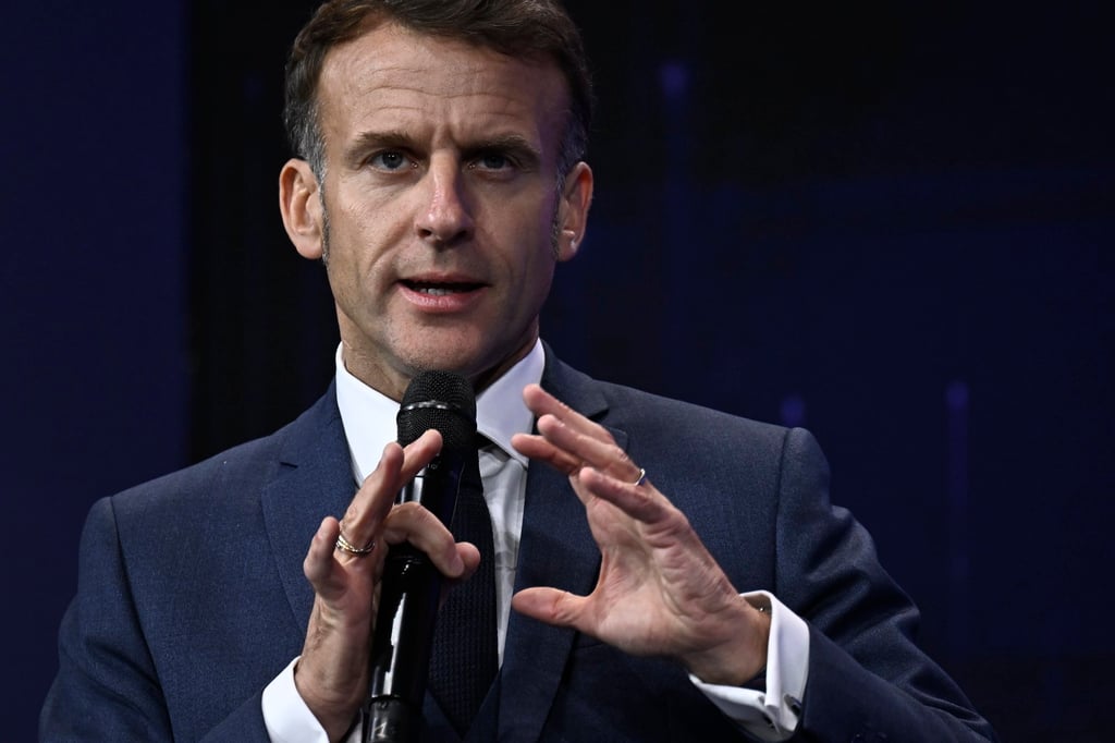 French President Emmanuel Macron doesn’t want Europe to be seen as “a variable in tensions”, according to an Elysee Palace source. Photo: EPA