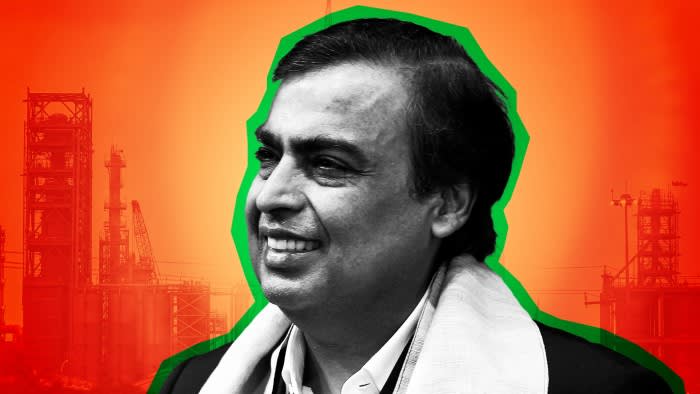Closed up image of Mukesh Ambani