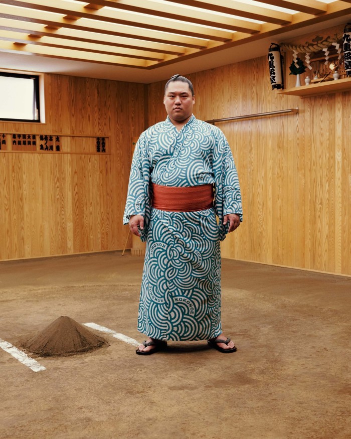 Chiyodaigo Yusei, a sandanme-ranking sumo wrestler