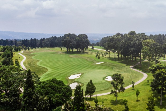 The Trump International Golf Club, Lido, an 18-hole golf course in Bogor, West Java
