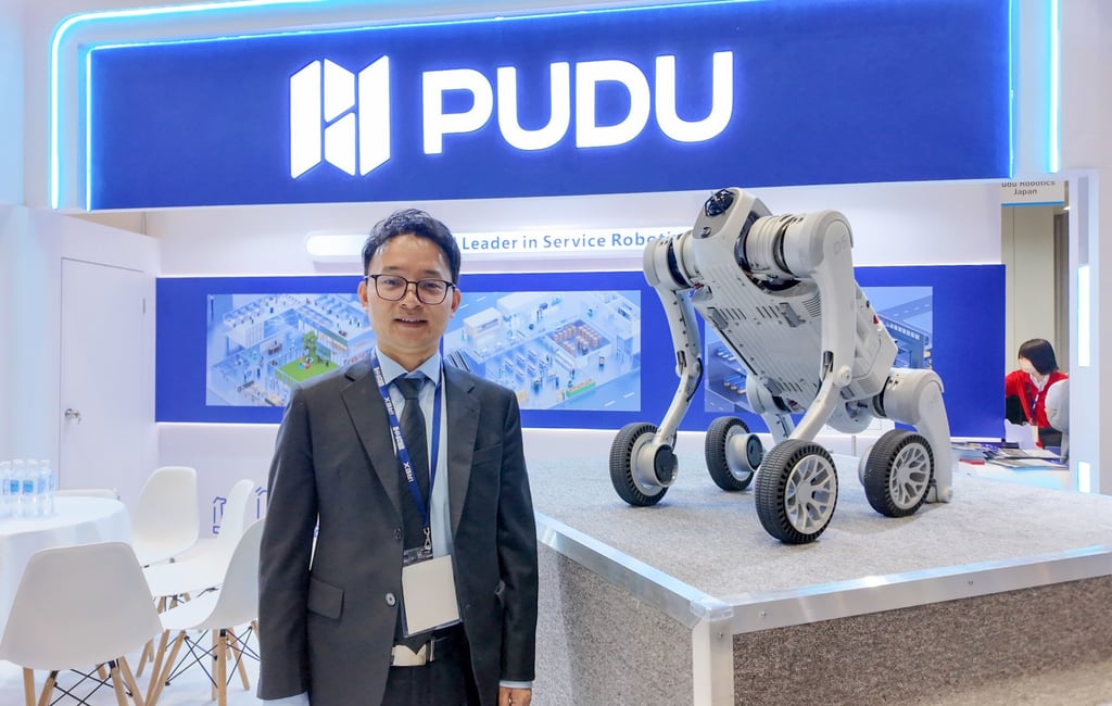 Felix Zhang, founder and CEO of Pudu Robotics. Photo: Wency Chen