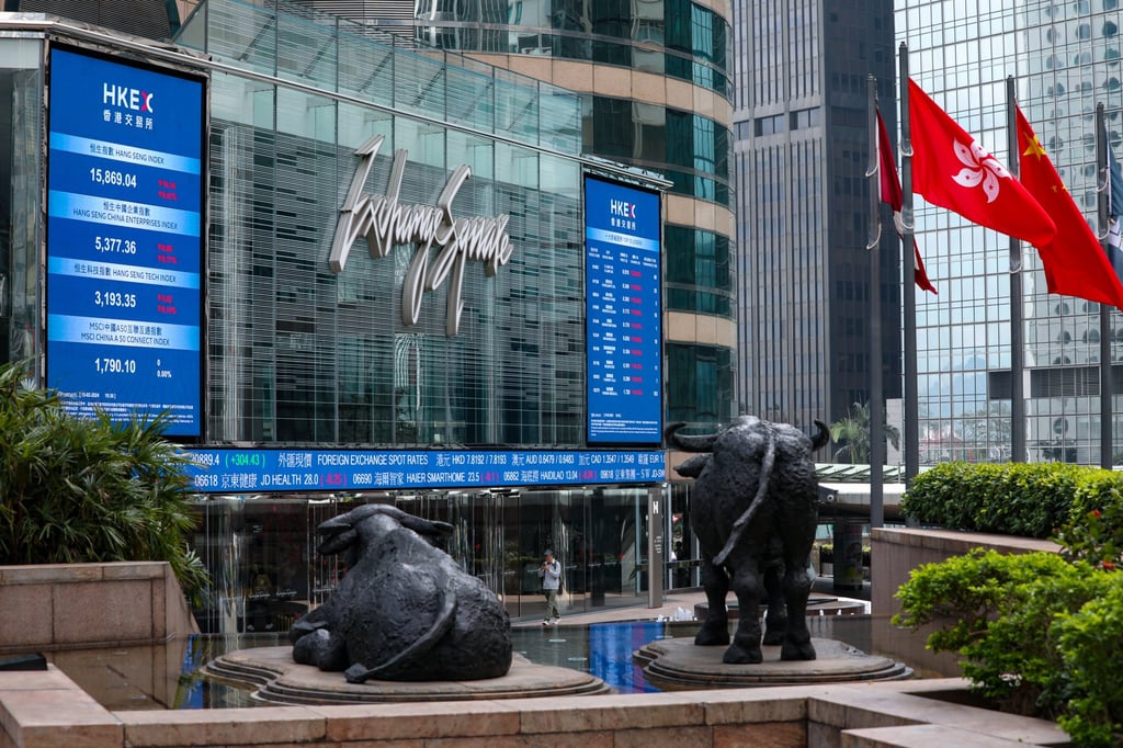 HKEX has also entered a licensing agreement with E Fund Management to issue an exchange-traded fund in the mainland Chinese market based on the HKEX Tech 100 Index. Photo: Sun Yeung HKEX has also entered a licensing agreement with E Fund Management to issue an exchange-traded fund in the mainland Chinese market based on the HKEX Tech 100 Index. Photo: Sun Yeung